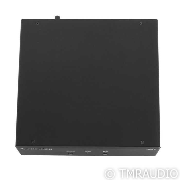 Musical Surroundings Nova III MM / MC Phono Preamplifier; Black