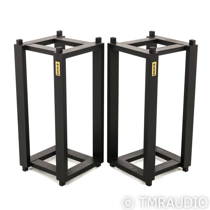 TonTr√§gar Audio Reference Stands for Harbeth M30.1; Beech Black Pair