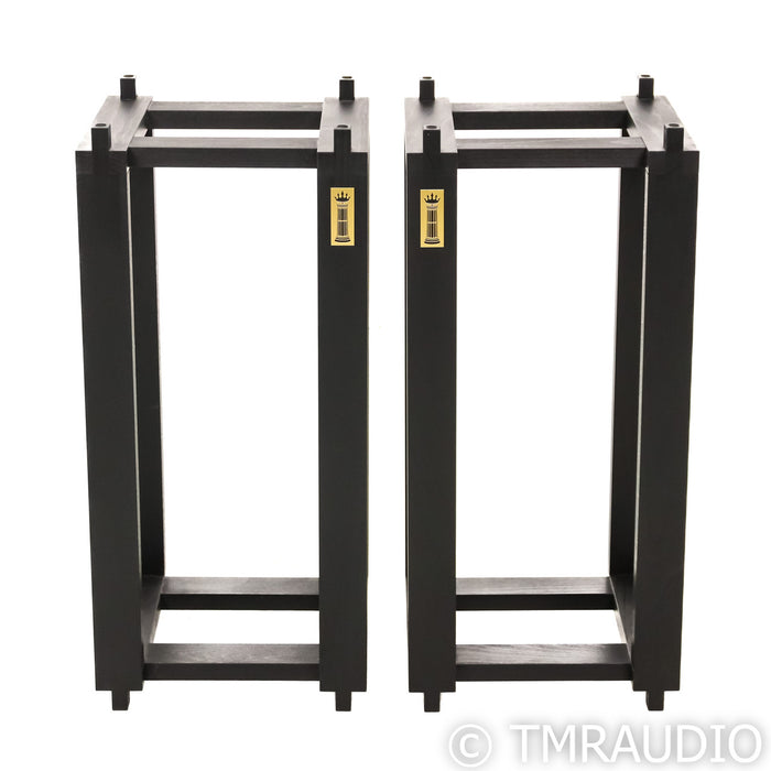 TonTr√§gar Audio Reference Stands for Harbeth M30.1; Beech Black Pair