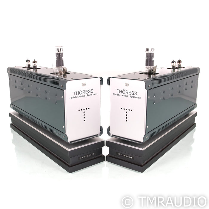 Thoress 300B Mono Power Amplifiers; Pair with Symposium Stands