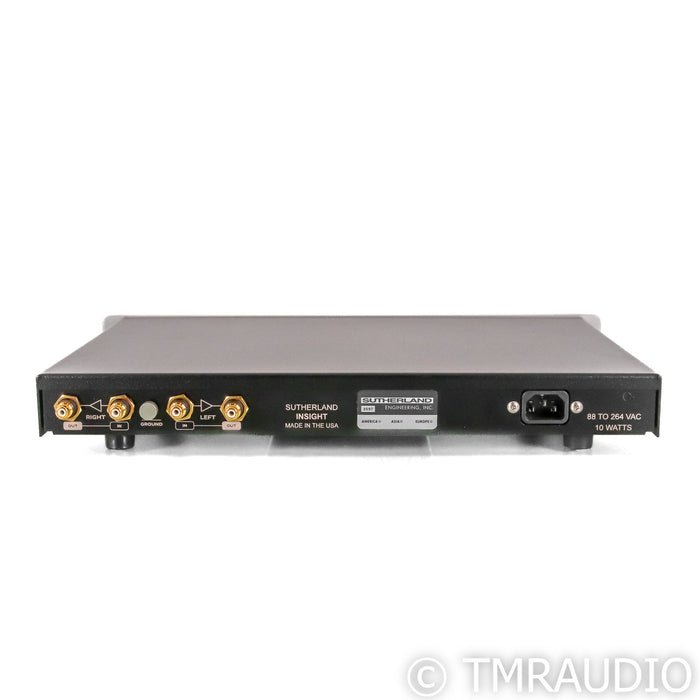 Sutherland Insight LPS Series MM / MC Phono Preamplifier; Silver