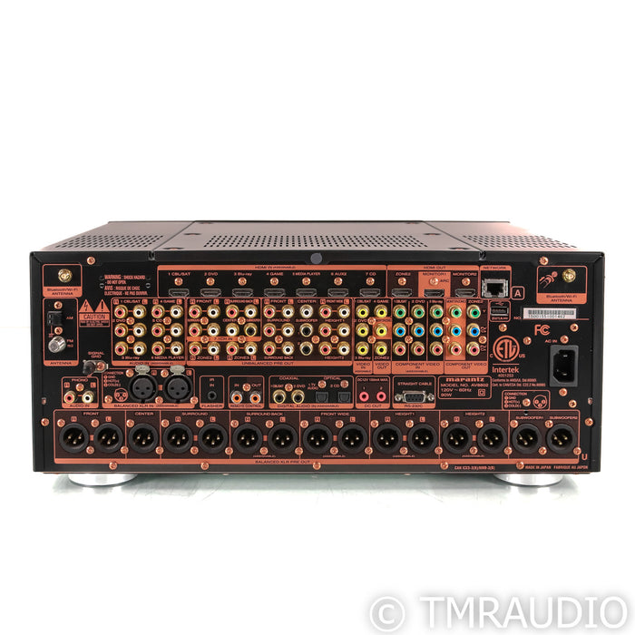 Marantz AV8802 11.2 Channel Home Theatre Processor; Black