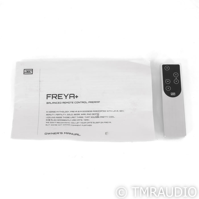 Schiit Freya+ Stereo Tube Hybrid Preamplifier; Silver
