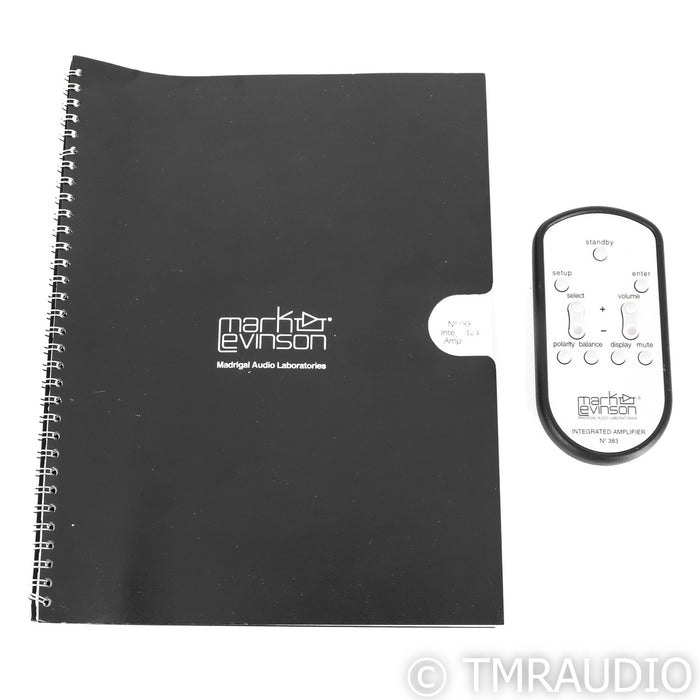 Mark Levinson No. 383 Stereo Integrated Amplifier; N383
