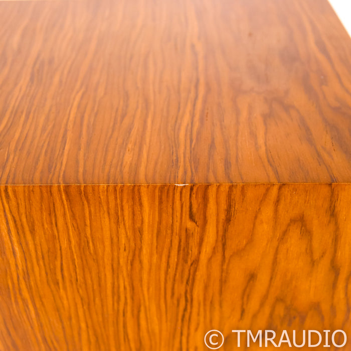 KEF R3 Bookshelf Speakers; Walnut Pair