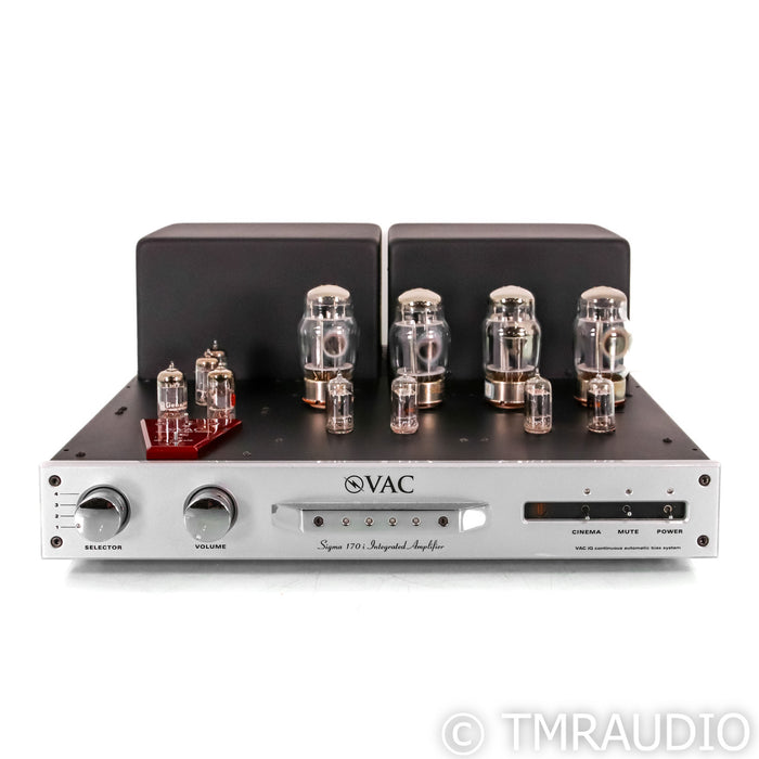 VAC Sigma 170i iQ Stereo Tube Integrated Amplifier; Silver