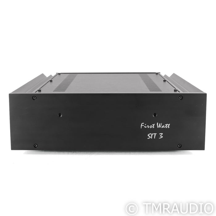 First Watt SIT-3 Stereo Power Amplifier; Black