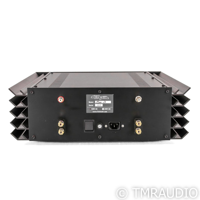 First Watt SIT-3 Stereo Power Amplifier; Black