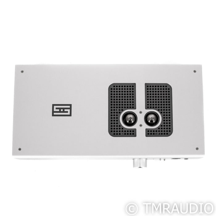 Schiit Mjolnir 2 Tube Headphone Amplifier; Silver