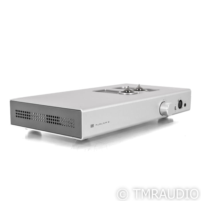 Schiit Mjolnir 2 Tube Headphone Amplifier; Silver