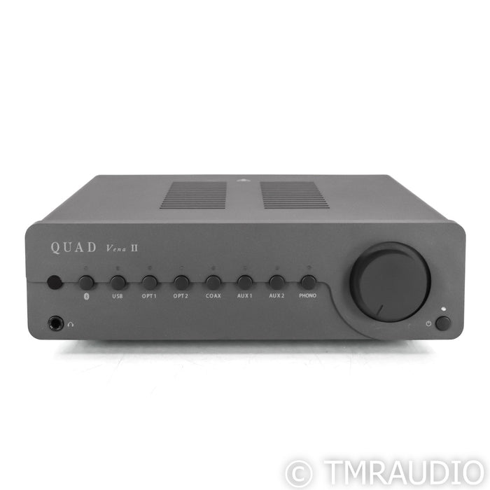 Quad Vena II Stereo Integrated Amplifier; MM Phono; Gray