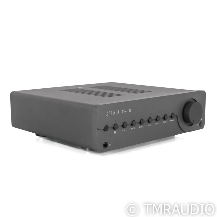 Quad Vena II Stereo Integrated Amplifier; MM Phono; Gray