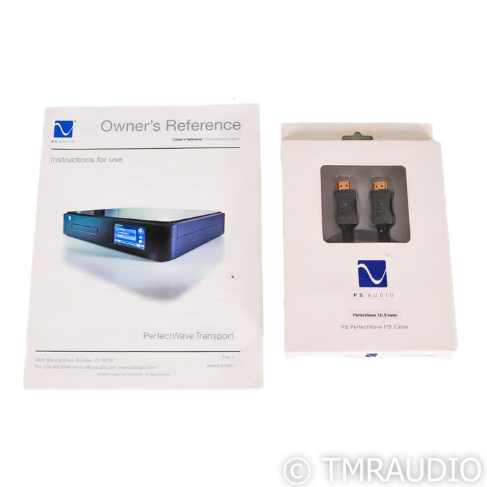 PS Audio PerfectWave Transport; Silver (No Remote)