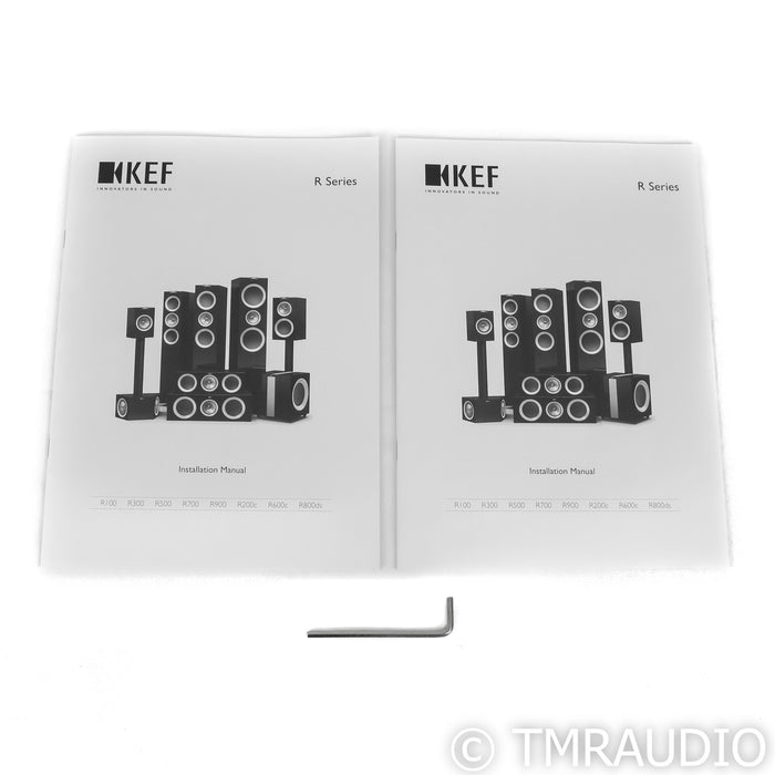 KEF R900 Floorstanding Speakers; Black Pair