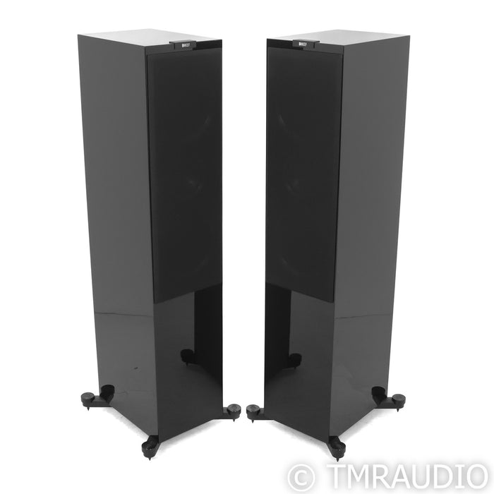 KEF R900 Floorstanding Speakers; Black Pair