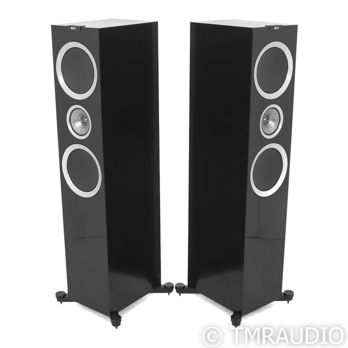 KEF R900 Floorstanding Speakers; Black Pair