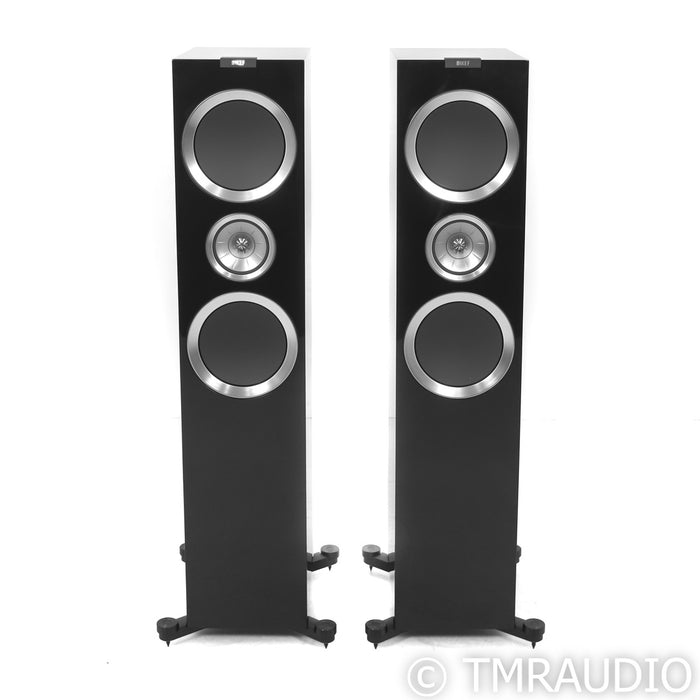 KEF R900 Floorstanding Speakers; Black Pair