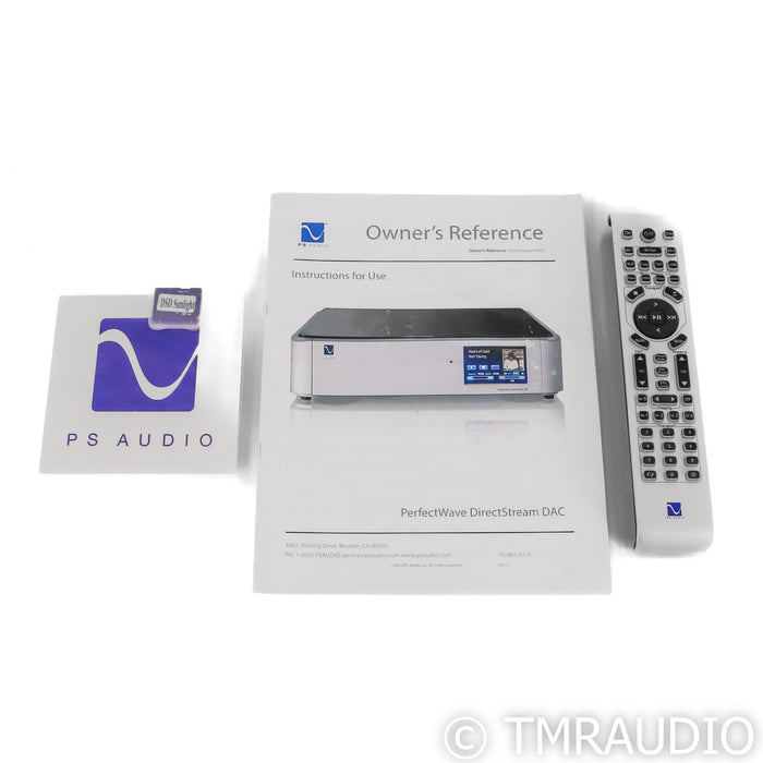 PS Audio PerfectWave DirectStream DAC; D/A Converter; Silver; Bridge II