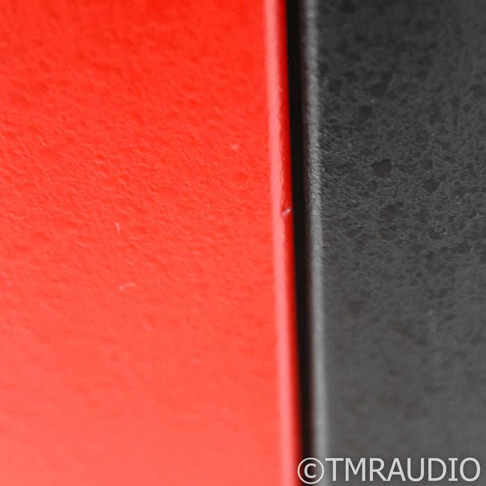 Spatial Audio X5 Open Baffle Hybrid Floorstanding Speakers; Red Pair