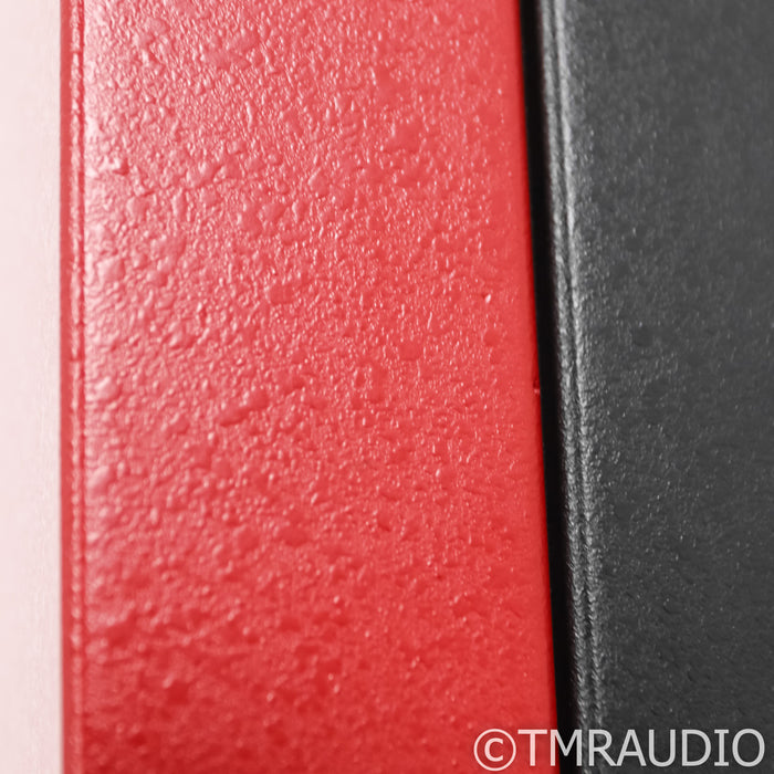 Spatial Audio X5 Open Baffle Hybrid Floorstanding Speakers; Red Pair