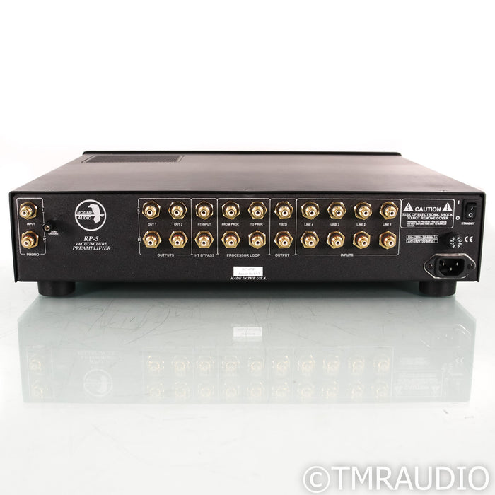 Rogue Audio RP-5 Stereo Tube Preamplifier; Black