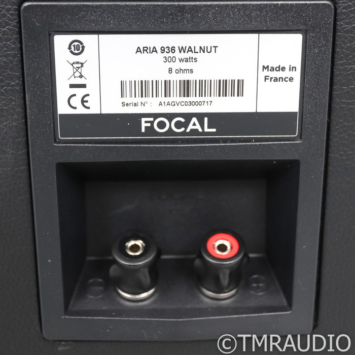 Focal Aria 936 Floorstanding Speakers; Walnut Pair