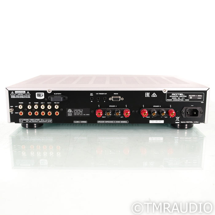 Rotel A11 Tribute Stereo Integrated Amplifier; MM Phono; Silver