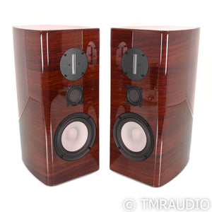 Philharmonic Audio BMR Monitor Bookshelf Speakers; Rosewood Pair; RAAL Ribbon