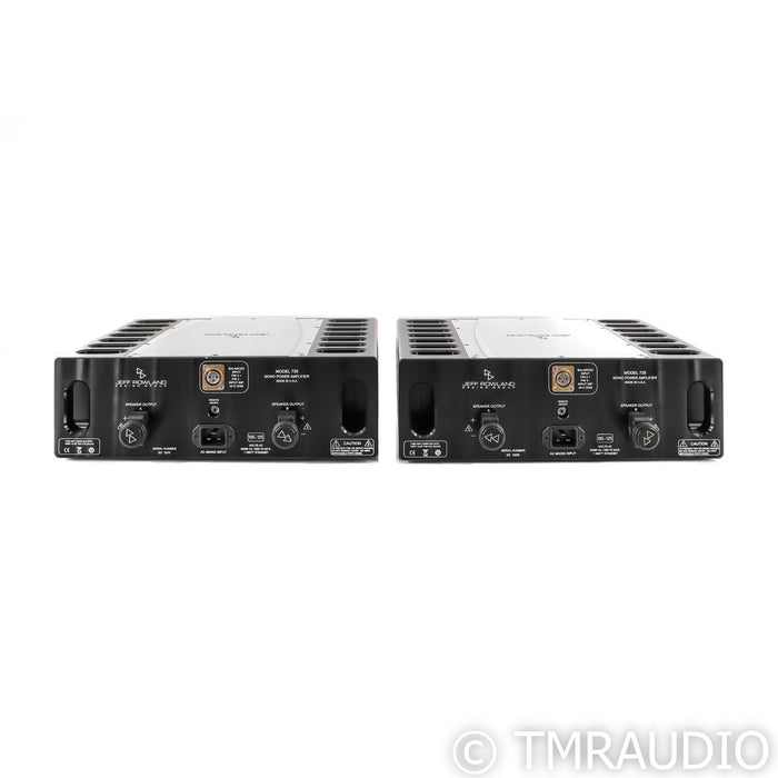 Jeff Rowland Model 735 Mono Power Amplifier; Pair