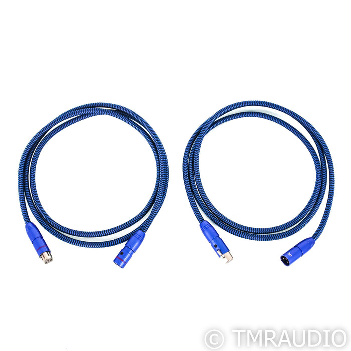 AudioQuest Diamondback XLR Cables; 2m Pair Balanced Interconnects