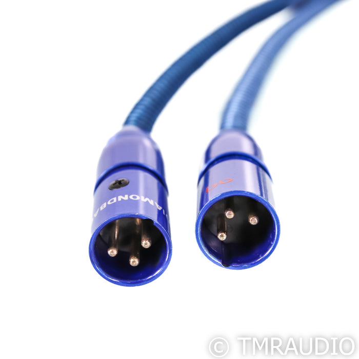 AudioQuest Diamondback XLR Cables; 2m Pair Balanced Interconnects