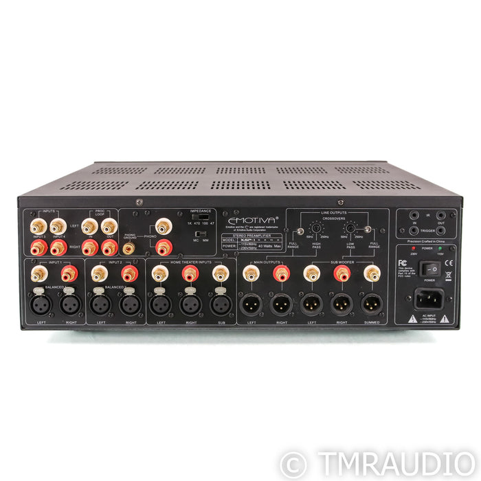 Emotiva XSP-1 Gen2 2.2 Channel Preamplifier; XSP1
