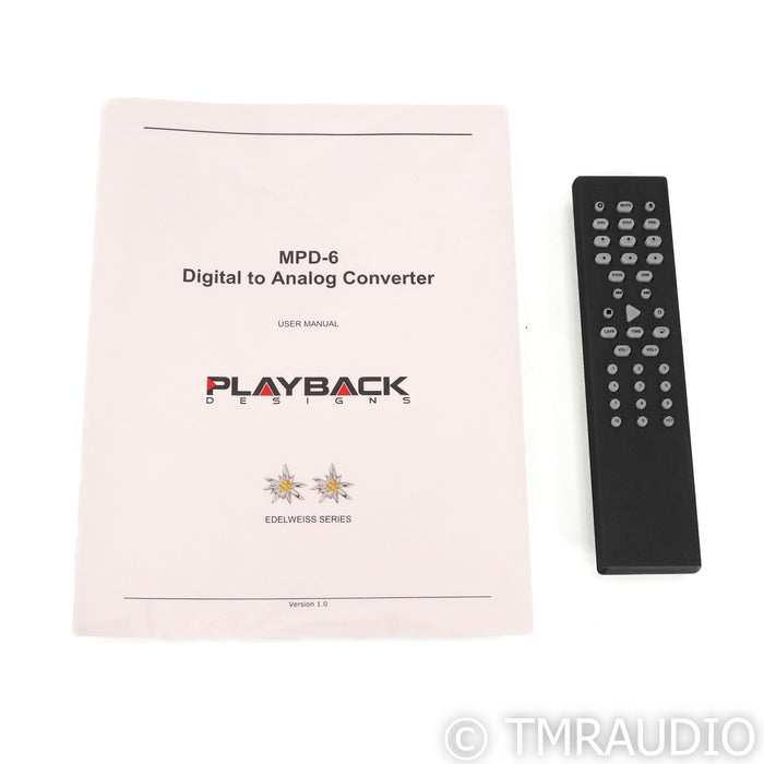 Playback Designs MPD-6 DAC; D / A Converter