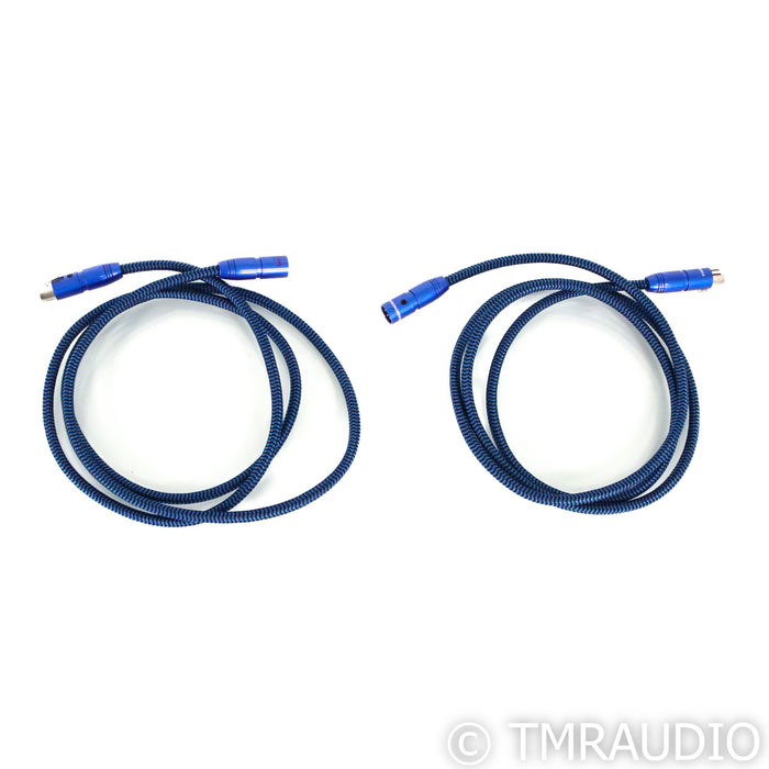 AudioQuest Diamondback XLR Cables; 2m Pair Balanced Interconnects