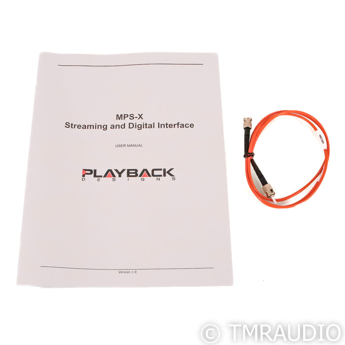Playback Designs MPS-X Network Streamer / Digital Reclocker