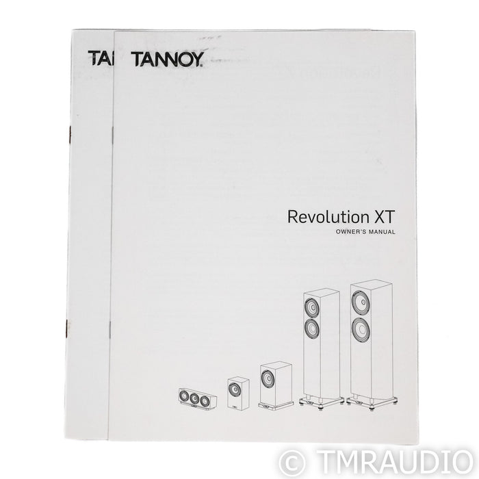 Tannoy Revolution XT 6F Floorstanding Speakers; Dark Walnut