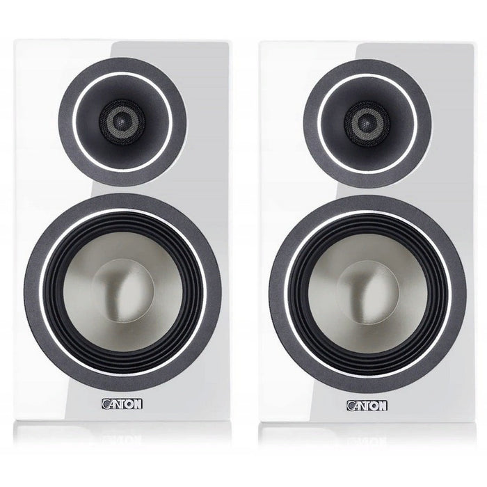Canton Chrono 536.2 Bookshelf Speakers; White Pair (New)