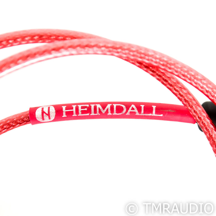 Nordost Heimdall XLR Cables; 1m Pair Balance Interconnects