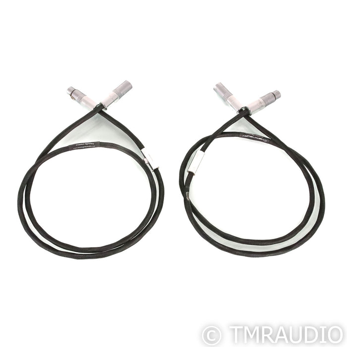 Hemingway Audio Creation Signature S XLR Cables; 1.5m Pair Balanced Interconnects
