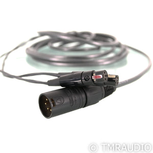Moon Audio Silver Dragon Headphone Cable; 10ft; 4-pin mini XLR