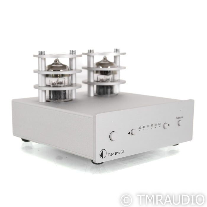 Pro-Ject Tube Box S2 Stereo Phono Preamplifier; MM / MC Phono