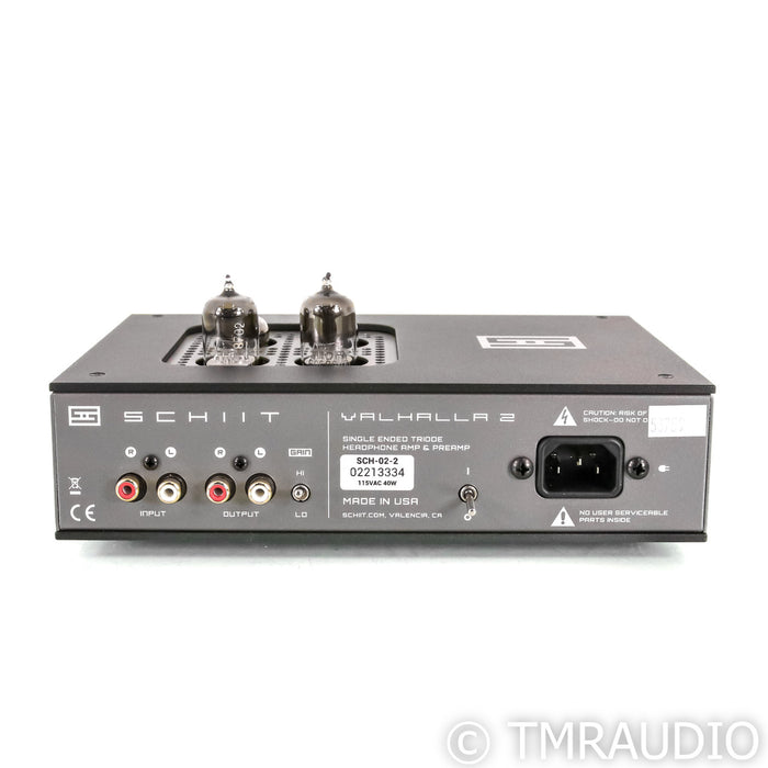 Schiit Valhalla 2 Tube Headphone Amplifier; Black