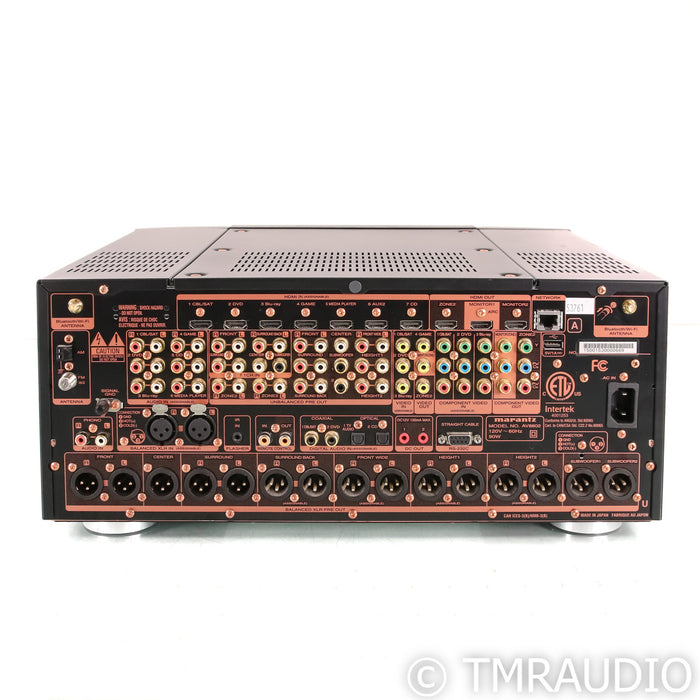 Marantz AV8802 11.2 Channel Home Theater Processor; MM Phono; Bluetooth