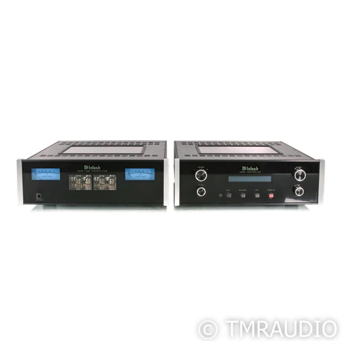 McIntosh C500T Stereo Tube Preamplifier; C500-T; C500C Controller