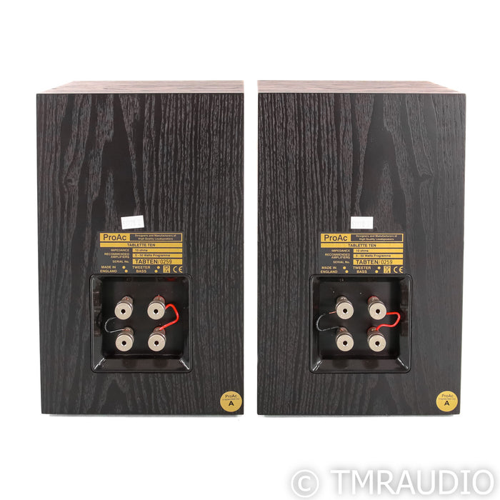 ProAc Tablette 10 Bookshelf Speakers; Black Ash Pair