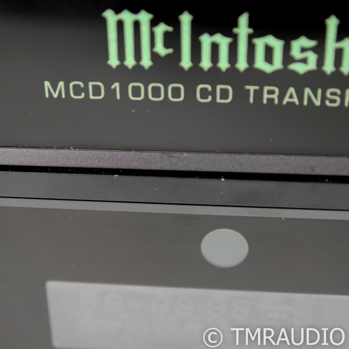McIntosh MCD1000 CD Transport; MCD-1000