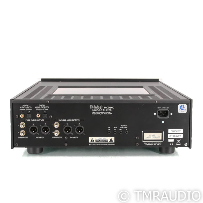McIntosh MCD500 SACD / CD Player; DAC