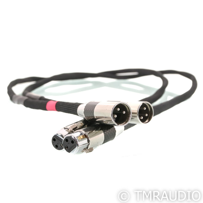Morrow Audio Anniversary Edition XLR Cables; 1m Pair Balanced Interconnects