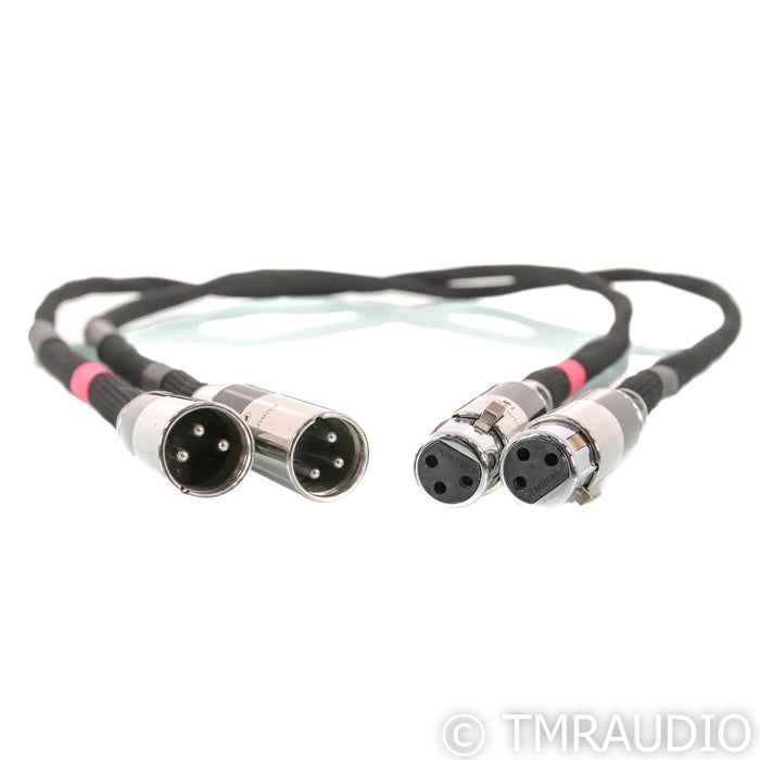 Morrow Audio Anniversary Edition XLR Cables; 1m Pair Balanced Interconnects