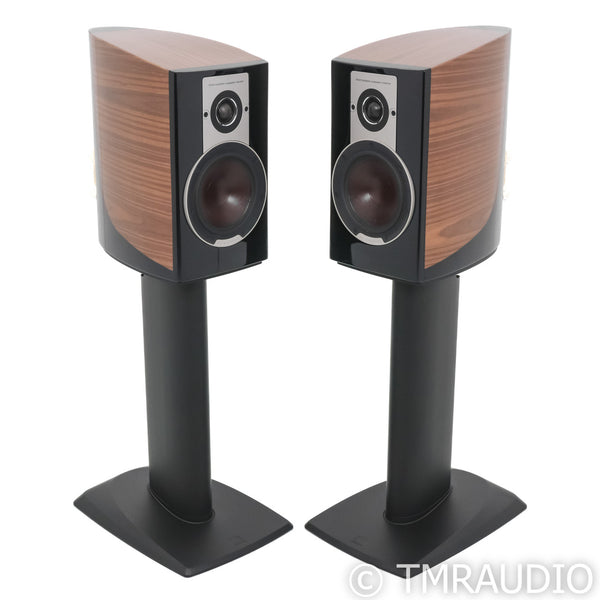 DALI Epicon 2 Bookshelf Speakers; Walnut Pair with Stands — The